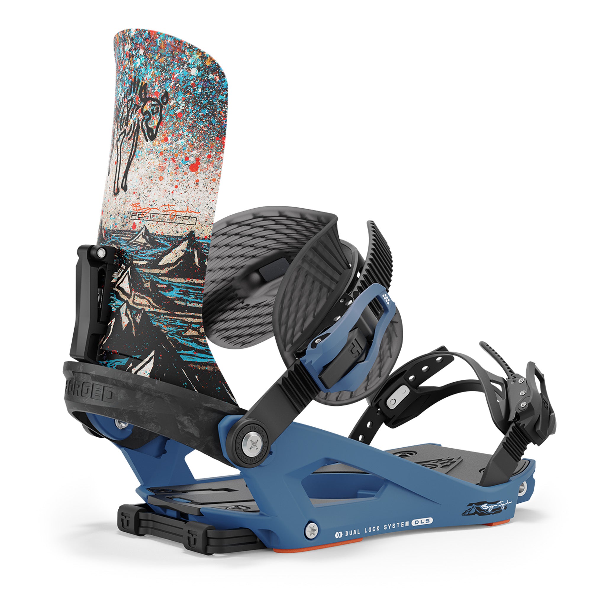 SkiPro Union x Bryan Iguchi - Charger Pro Snowboard Binding 2025 For Sale