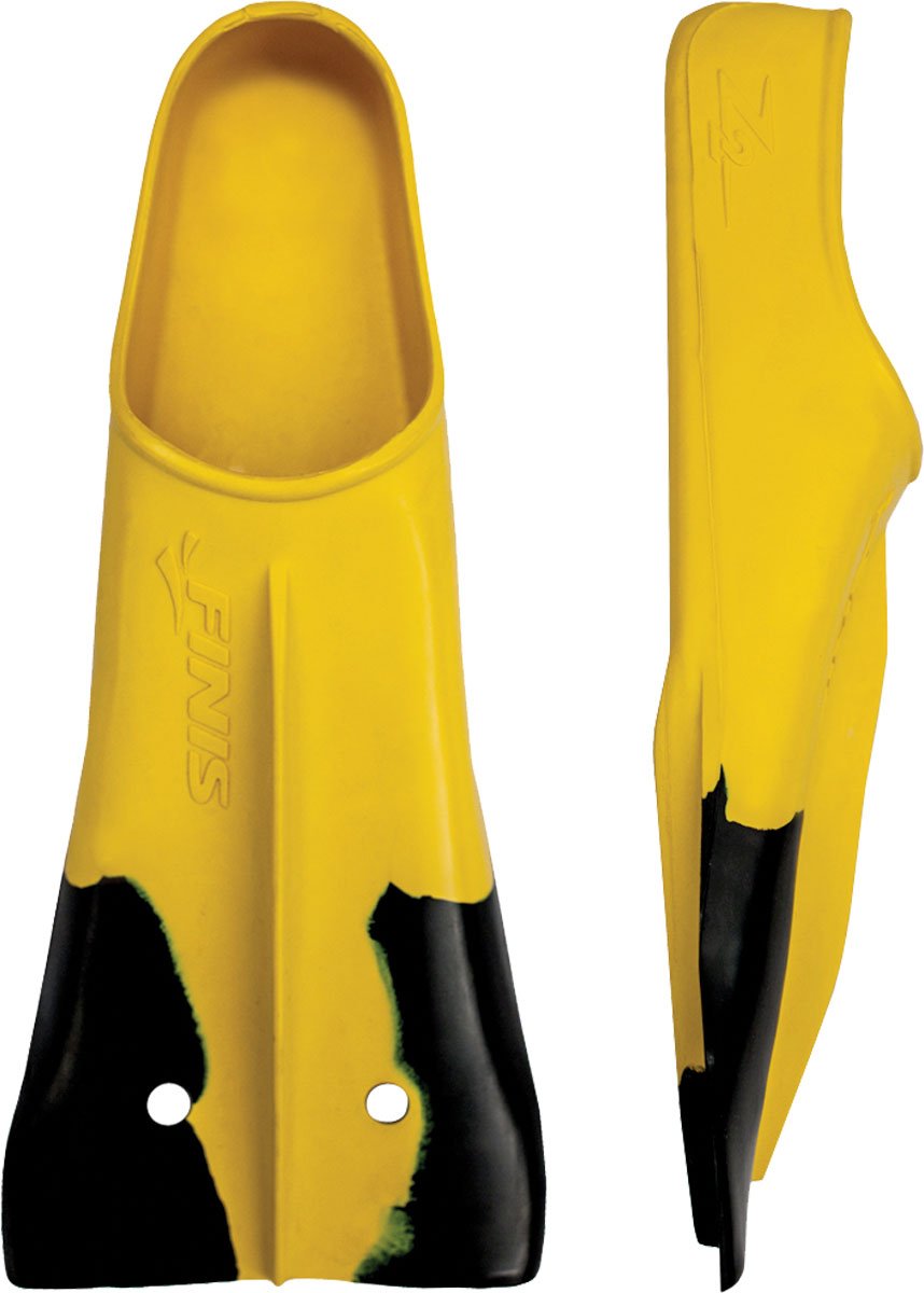 SkiPro Finis Z2 Gold Zoomers Training Swim Fins For Sale