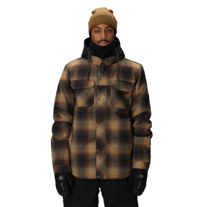 SkiPro 686 Men's Woodland Insulated Jacket 2026 | Flannel Style Snow Jacket For Sale