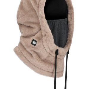 SkiPro 686 Tarmac Faux Fur Hood 2026 | Plush Face & Helmet Hood For Sale
