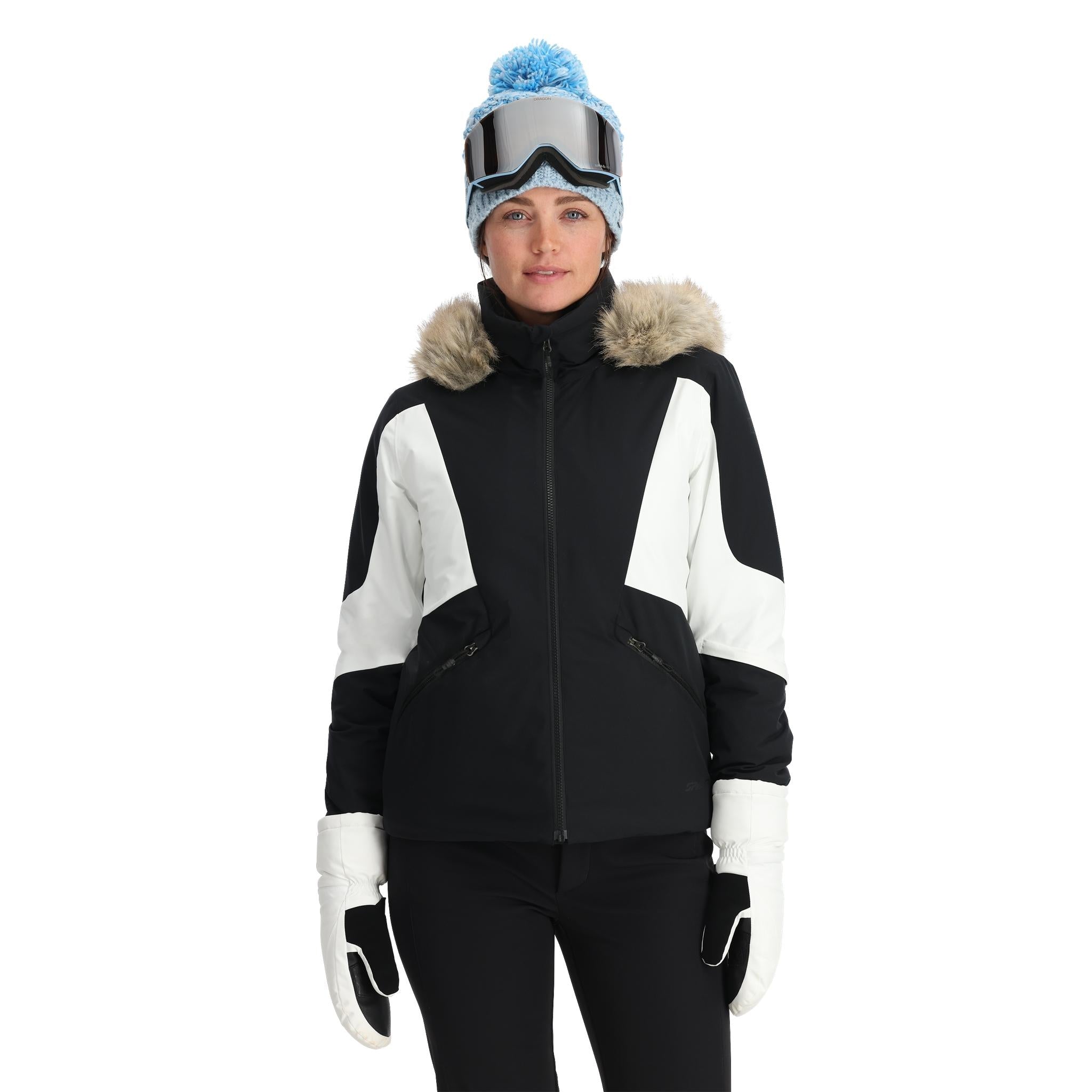 SkiPro Spyder Women's Vida Insulated Faux Fur Jacket 2025 For Sale