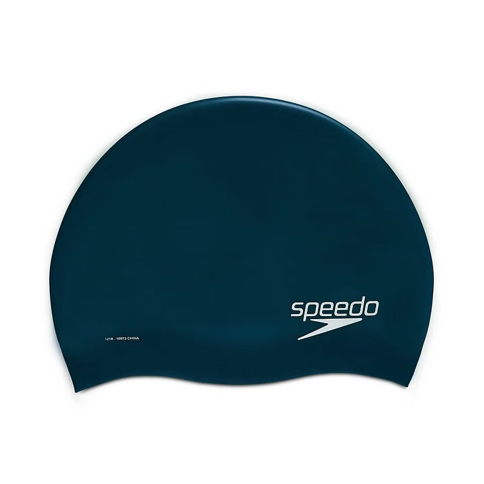SkiPro Speedo Solid Silicone Swim Cap For Sale