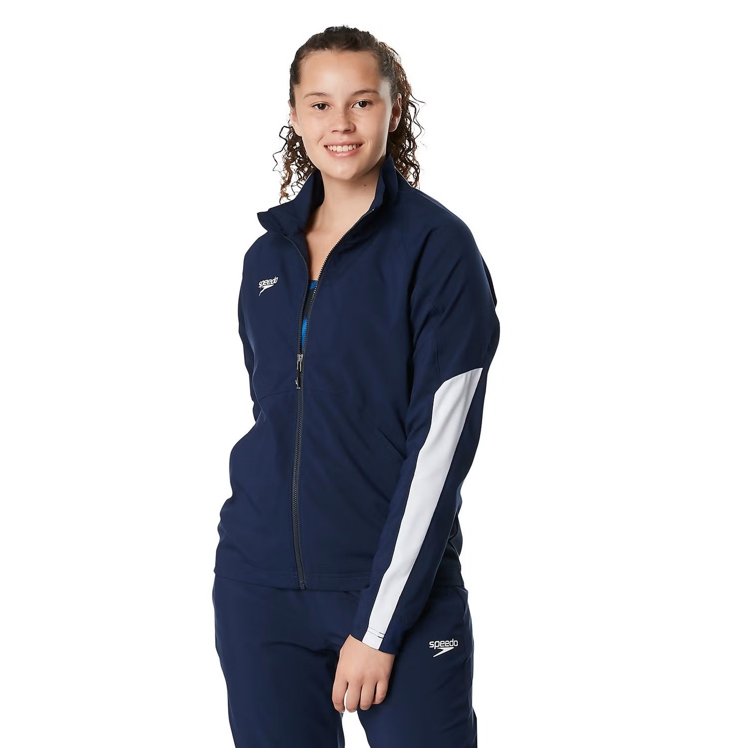 SkiPro Speedo Women's Edge Warm Up Jacket For Sale
