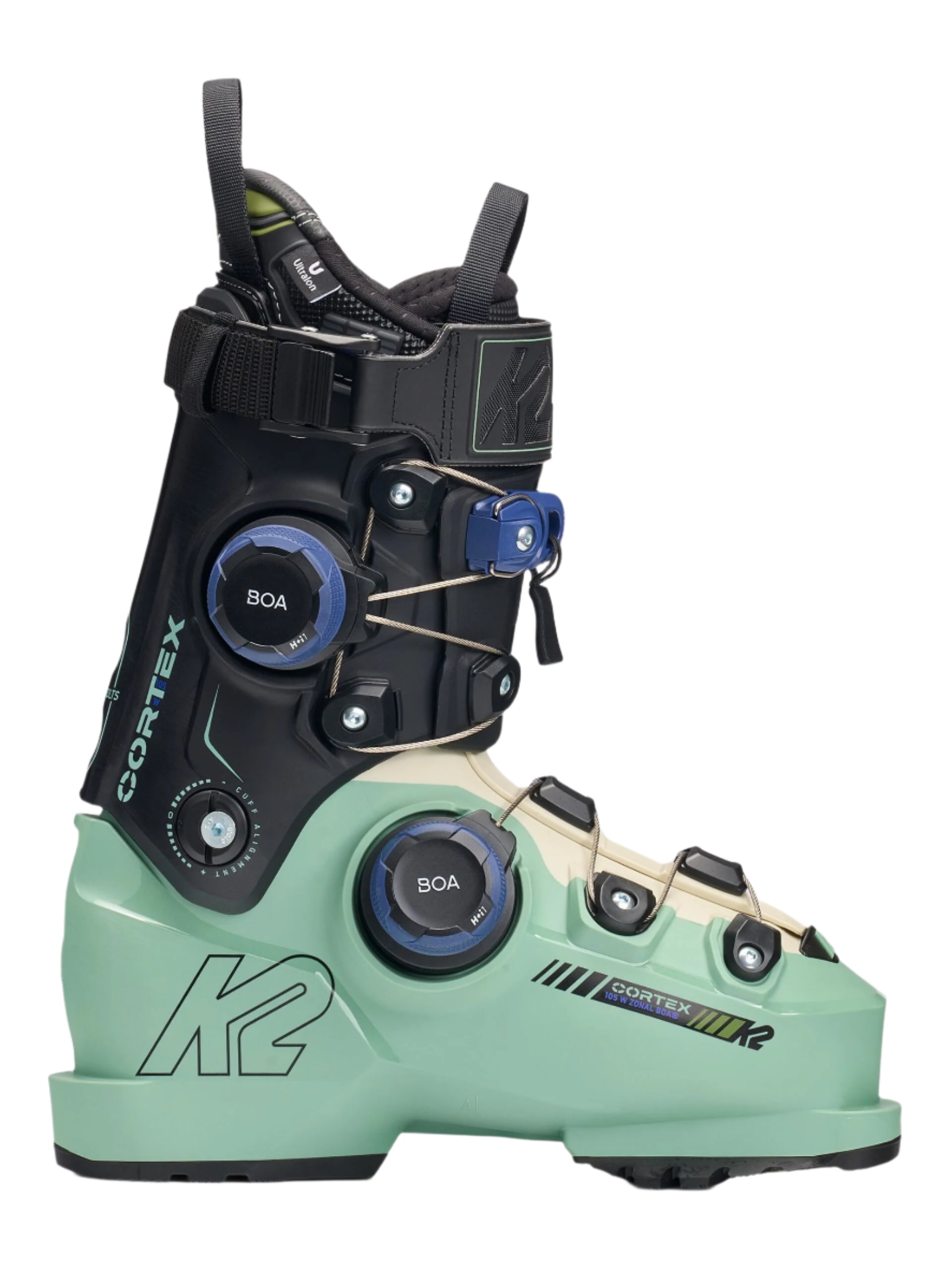 SkiPro K2 Women's Cortex 105 Zonal Boa Ski Boots 2026 For Sale