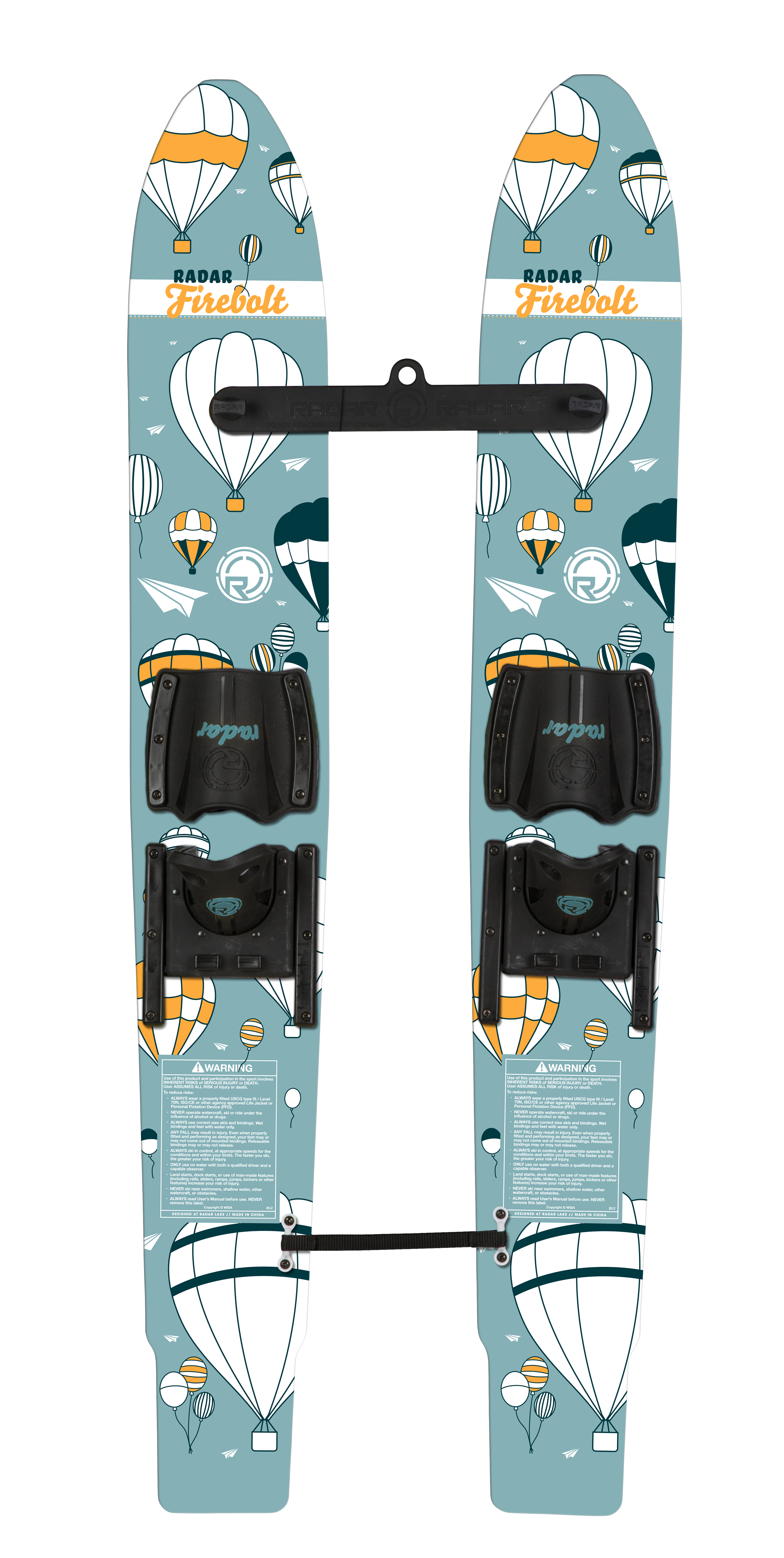 SkiPro Radar Firebolt Jr Combo Water Skis 2024 For Sale