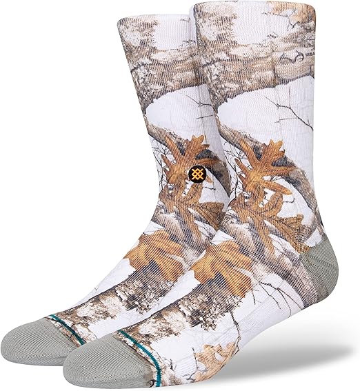 SkiPro Stance X Realtree Edge Color Crew Sock 2023 For Sale
