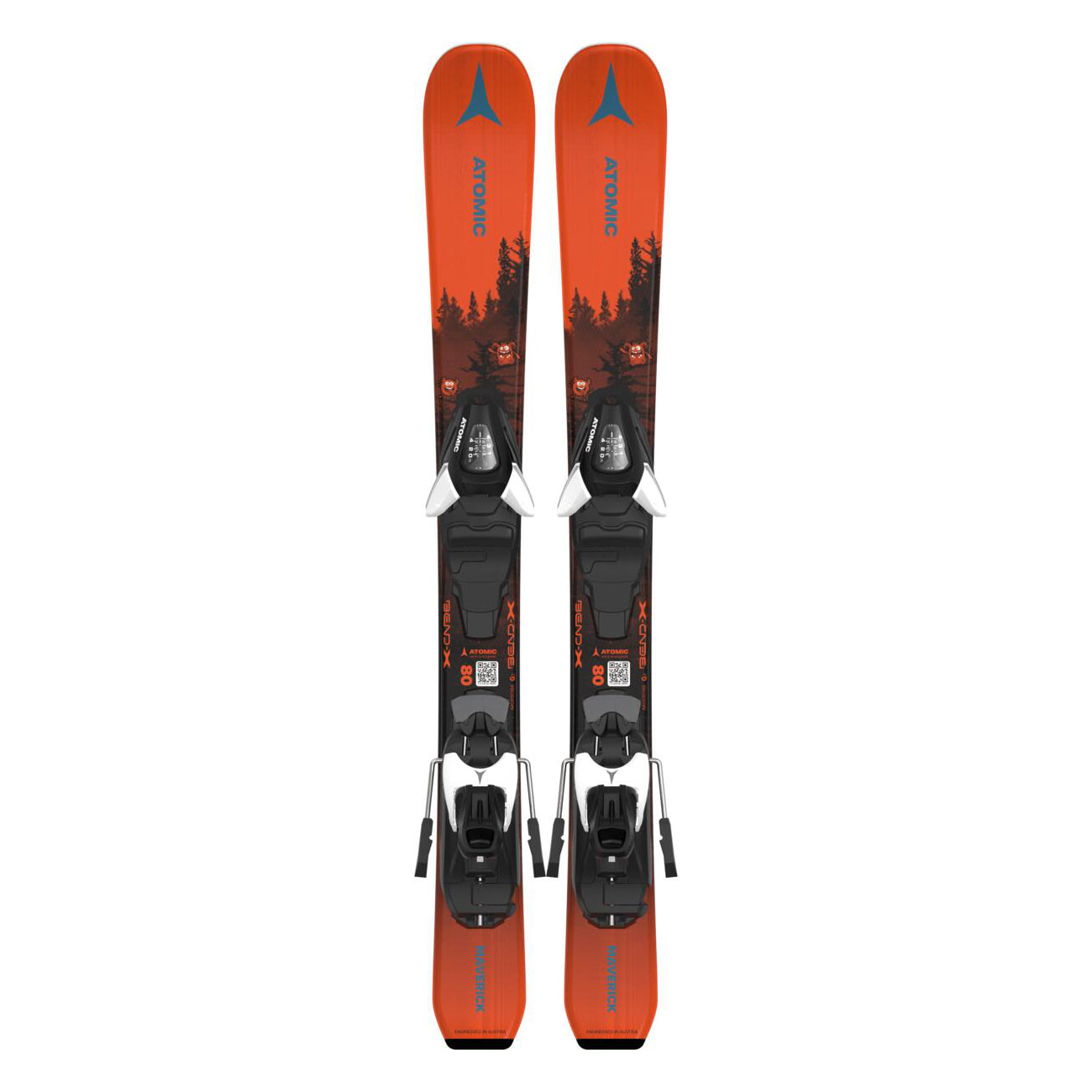 SkiPro Atomic Junior's Maverick System Skis 70-90 with C5 Bindings 2026 For Sale