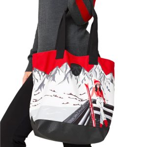 SkiPro Krimson Klover Women's Illustrated Tote 2025 For Sale