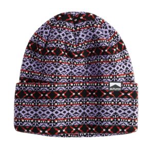 SkiPro Autumn Heritage Beanie 2026 | Autumn 2026 Knit Beanie with Pattern Detail For Sale