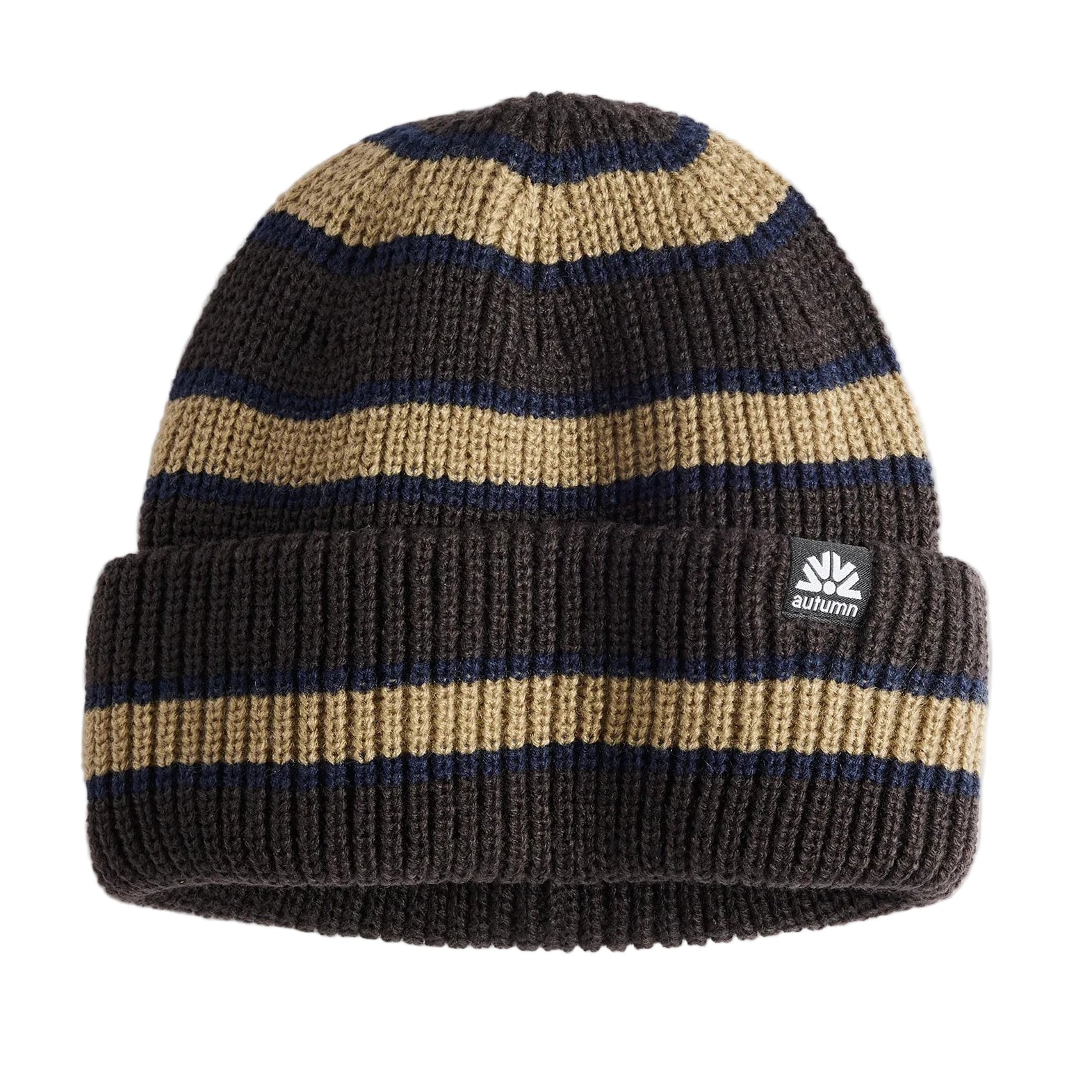 SkiPro Autumn Slacker Beanie 2026 | Autumn 2026 Three‑Color Stripe Knit For Sale