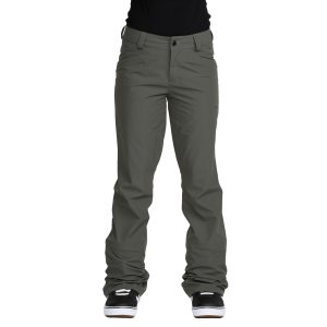 SkiPro Volcom Women's Hallen Shell Pants – Stretch Slim Fit Snow Pants For Sale