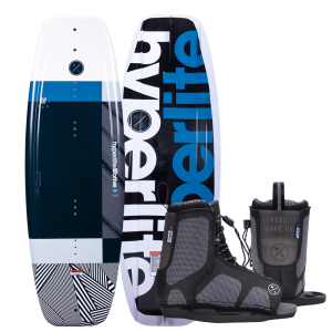 SkiPro Hyperlite Junior Motive Wakeboard with Remix Boot Package 2025 For Sale