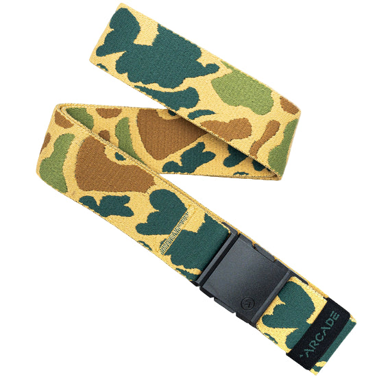 SkiPro Arcade High Fives Duck Camo Belt 2026 | Adventure Stretch + Purpose‑Driven Style For Sale