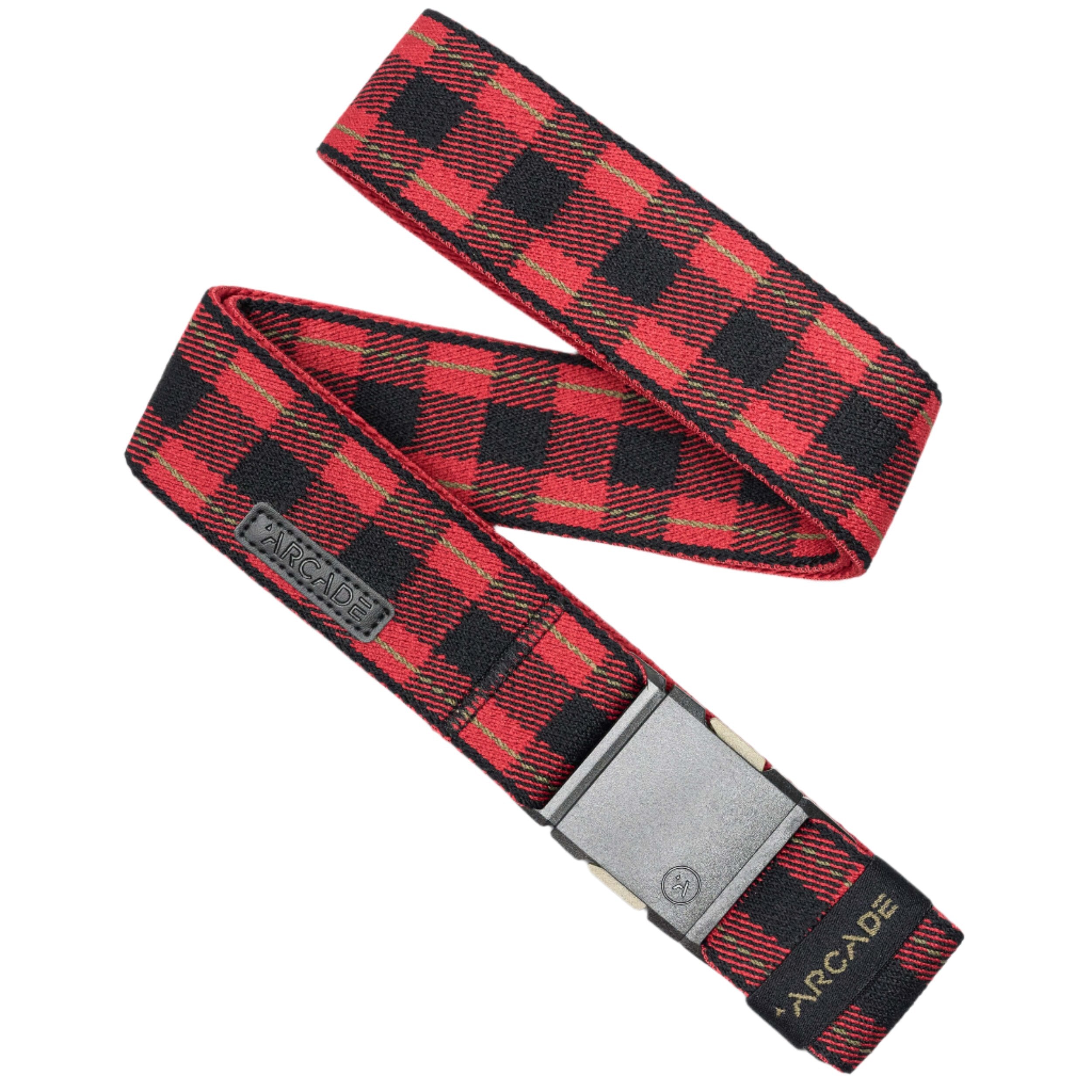 SkiPro Arcade Plaid Stretch Belt 2025 For Sale