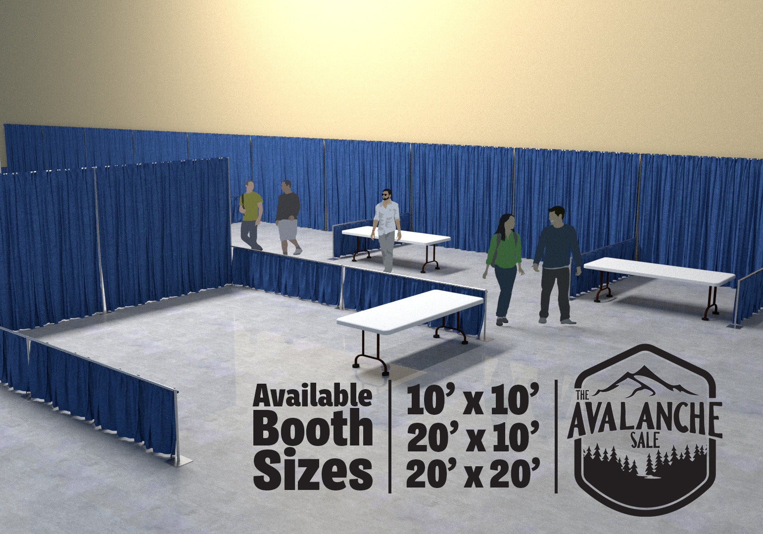 SkiPro The Avalanche Sale Booth Space 2025 For Sale