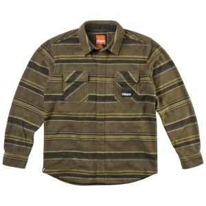 SkiPro ThirtyTwo Rest Stop Fleece Shirt 2026 | Tobacco Fleece | Water-Resistant Layer For Sale