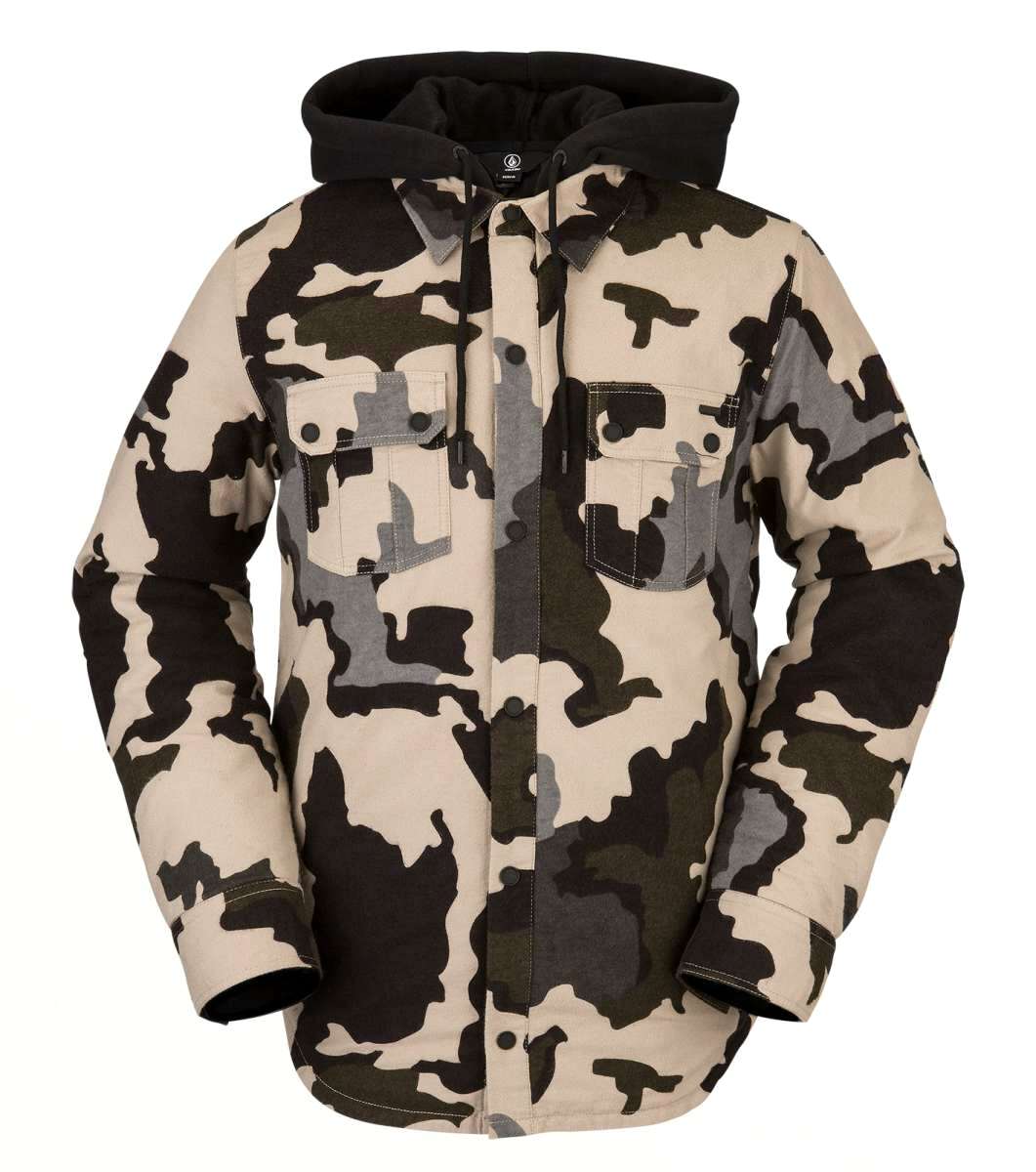 SkiPro Volcom Field Insulated Flannel Jacket 2022 For Sale