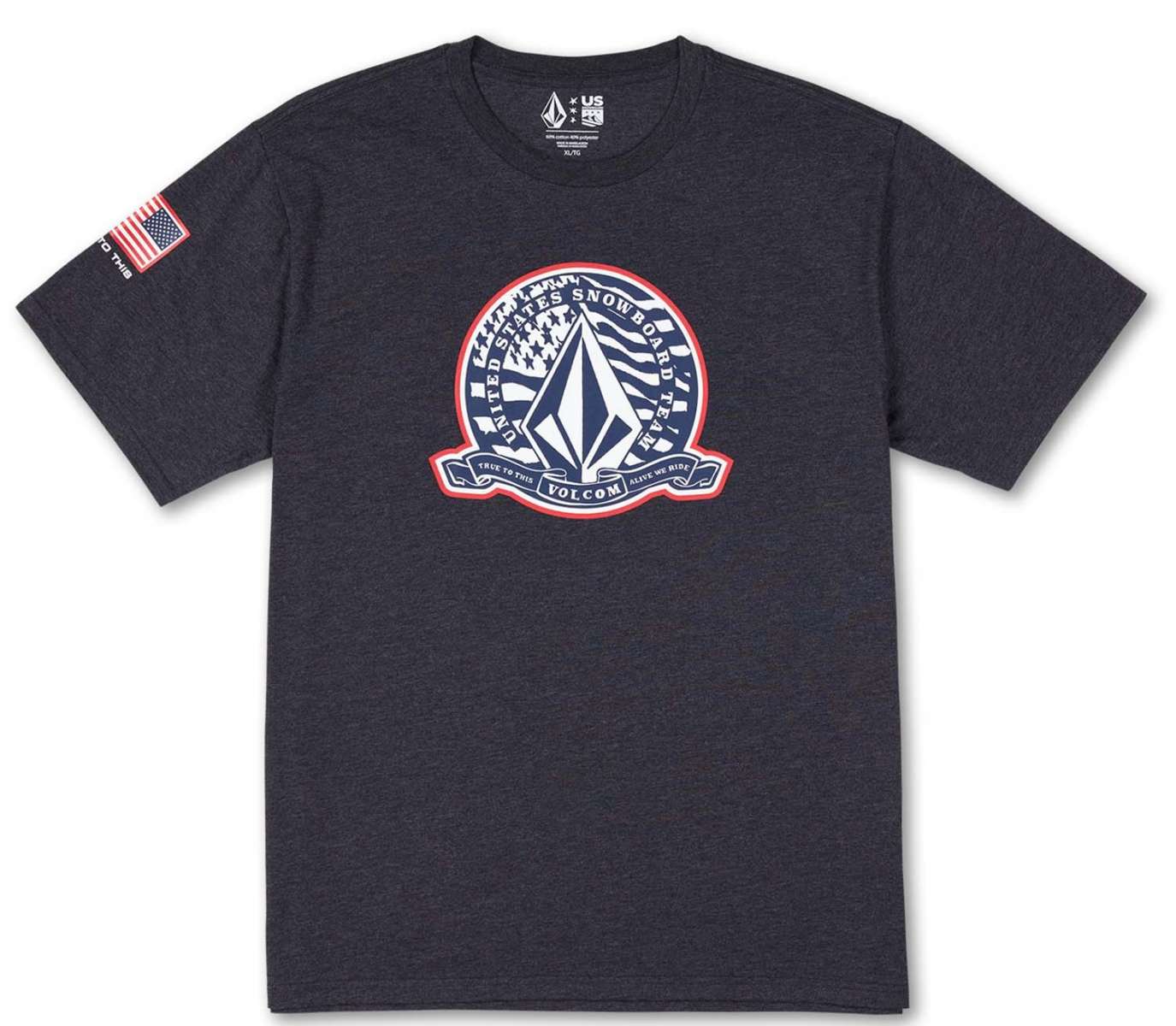 SkiPro Volcom True To This USST Short Sleeve Tee 2022 For Sale