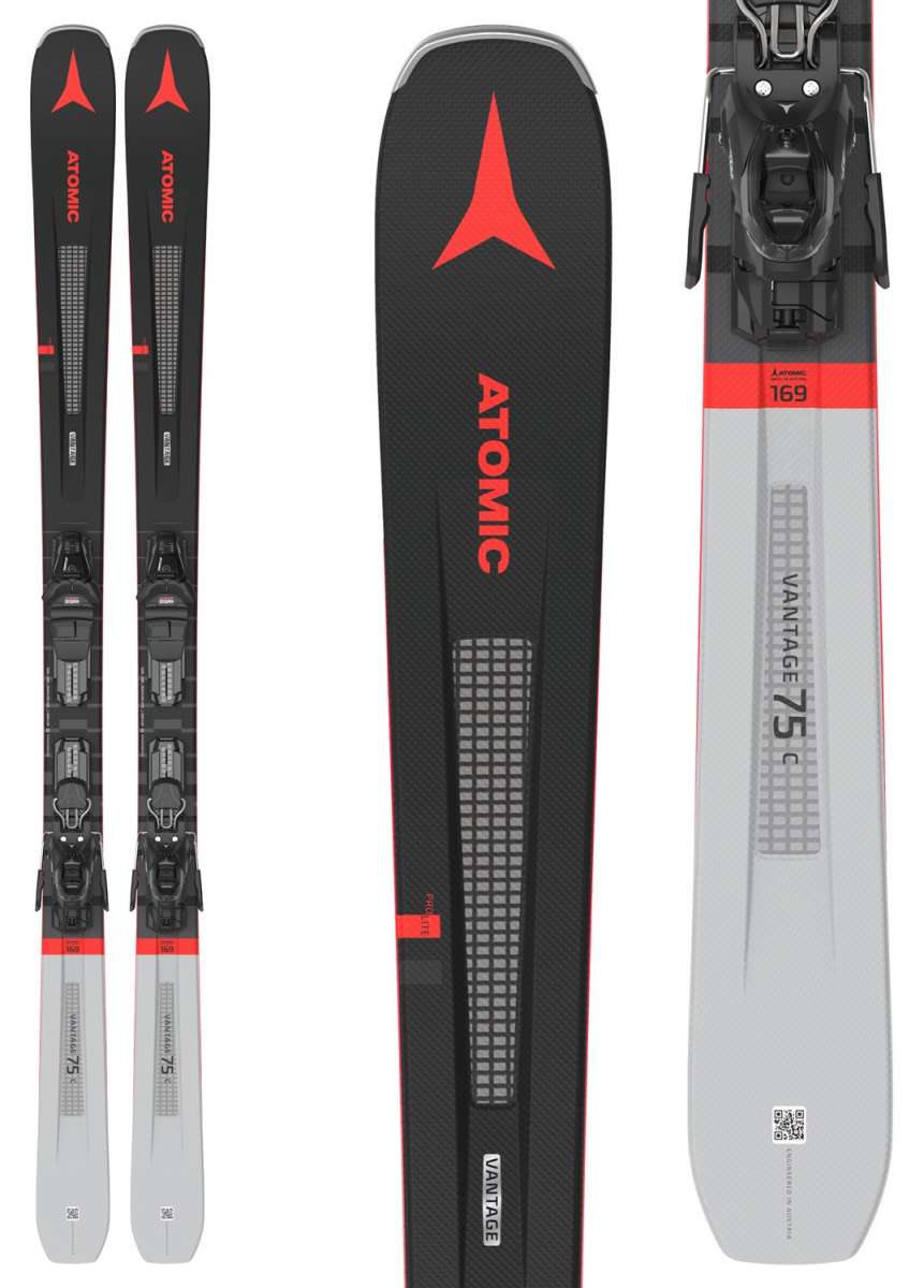 SkiPro Atomic Vantage 75 C System Ski With M10 Ski Bindings 2023 For Sale