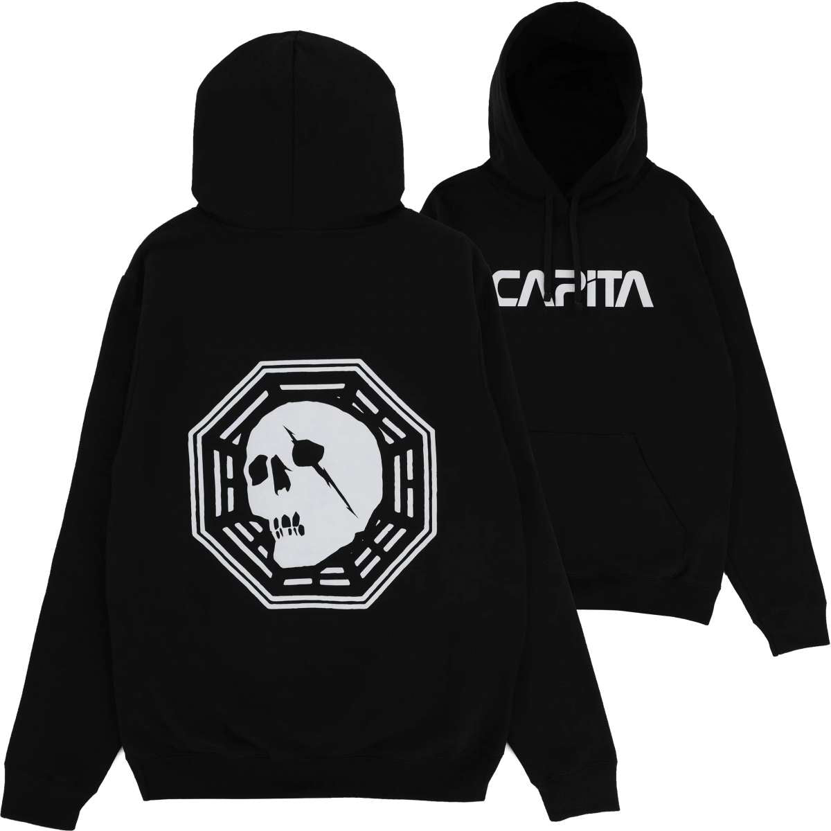 SkiPro CAPiTA Skull Fleece Hoodie 2023 For Sale