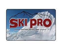 SkiPro Ski Pro Gift Card *IN-STORE ONLY* For Sale