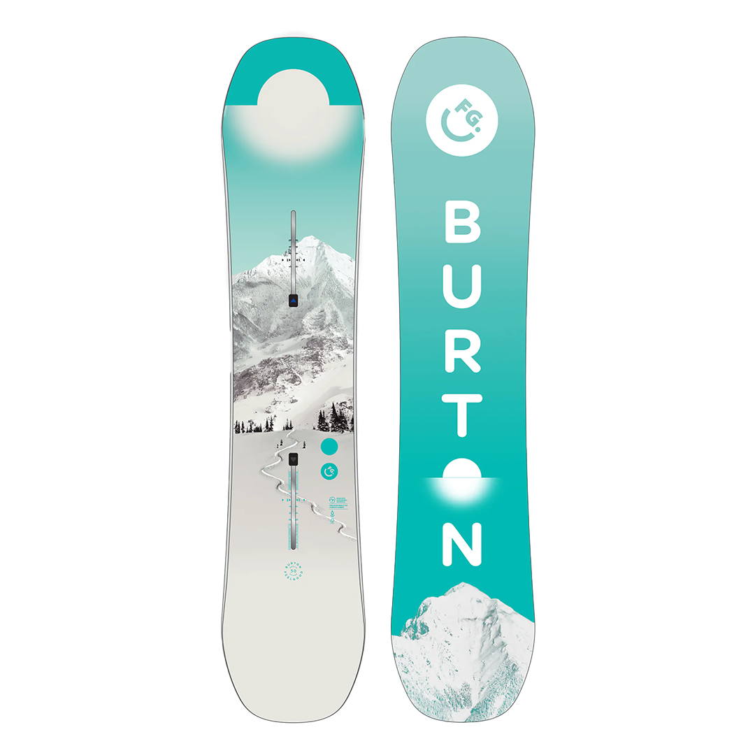SkiPro Burton Youth FeelGood Smalls JR Snowboard 2026 | All‑Mountain Twin for Young Riders For Sale