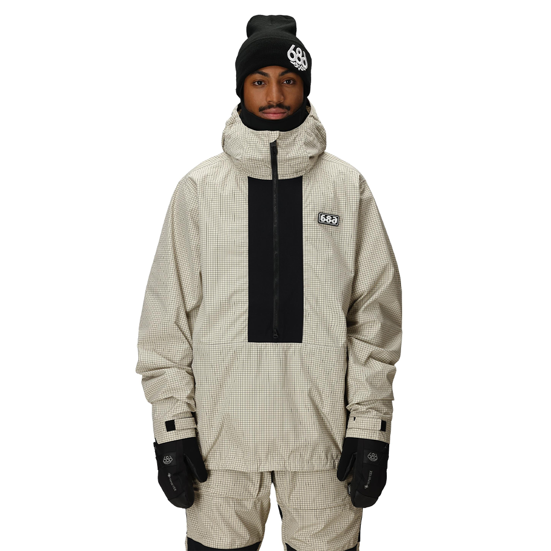 SkiPro 686 Ghost 2.5L Anorak Jacket 2026 | Lightweight Waterproof Shell For Sale