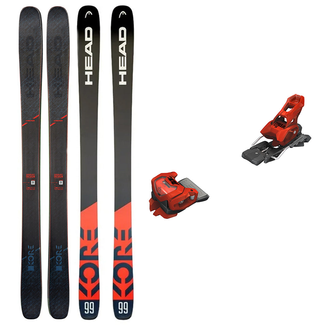 SkiPro USED - Head Kore 99 with Attack 14 Bindings For Sale
