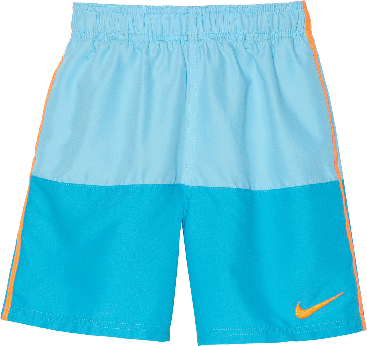 SkiPro Nike Swim Boy's Solid Split 6-Inch Trunk Splice Volley Swim Shorts For Sale