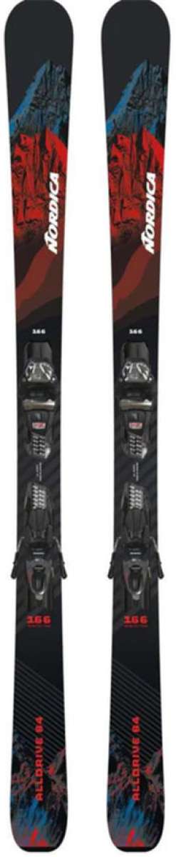 SkiPro Nordica Alldrive 84 Ski with FDT Compact 10 Bindings 2024 For Sale