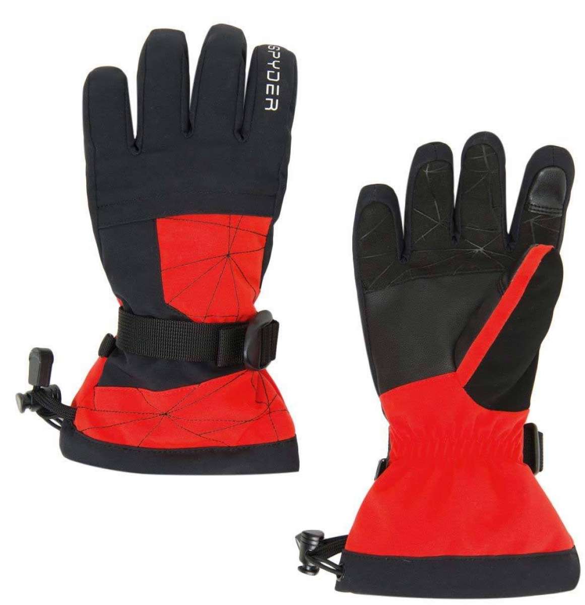 SkiPro Spyder Boys Overweb Glove 2022 For Sale
