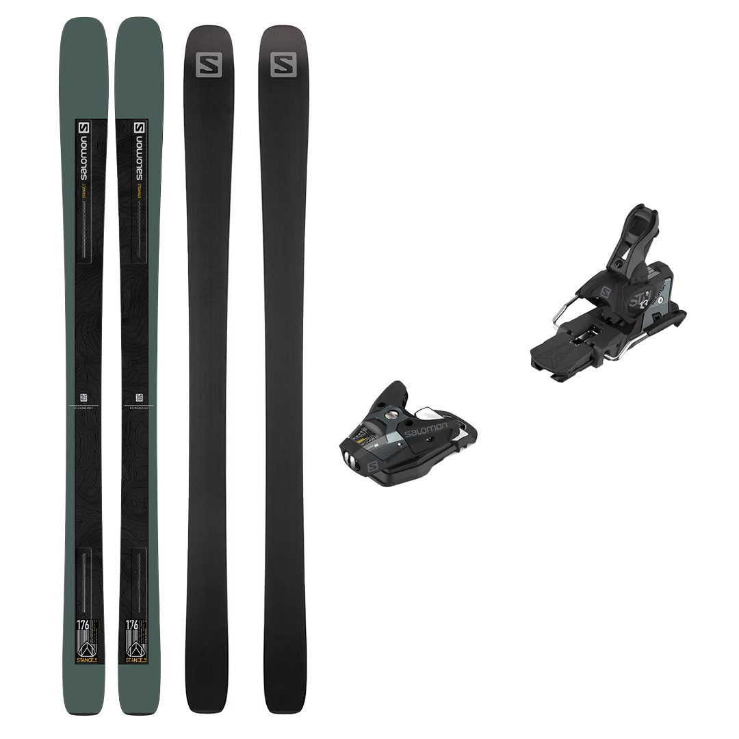 SkiPro USED - Salomon Stance 90 2022 with STH13 Bindings For Sale