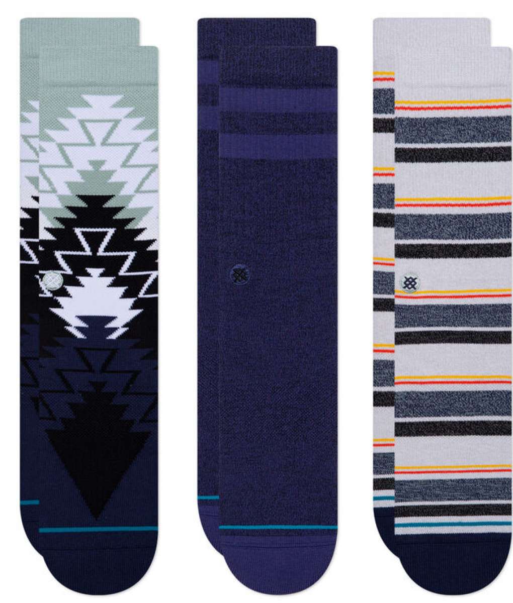 SkiPro Stance Platte Crew Socks 3 Pack 2022 For Sale