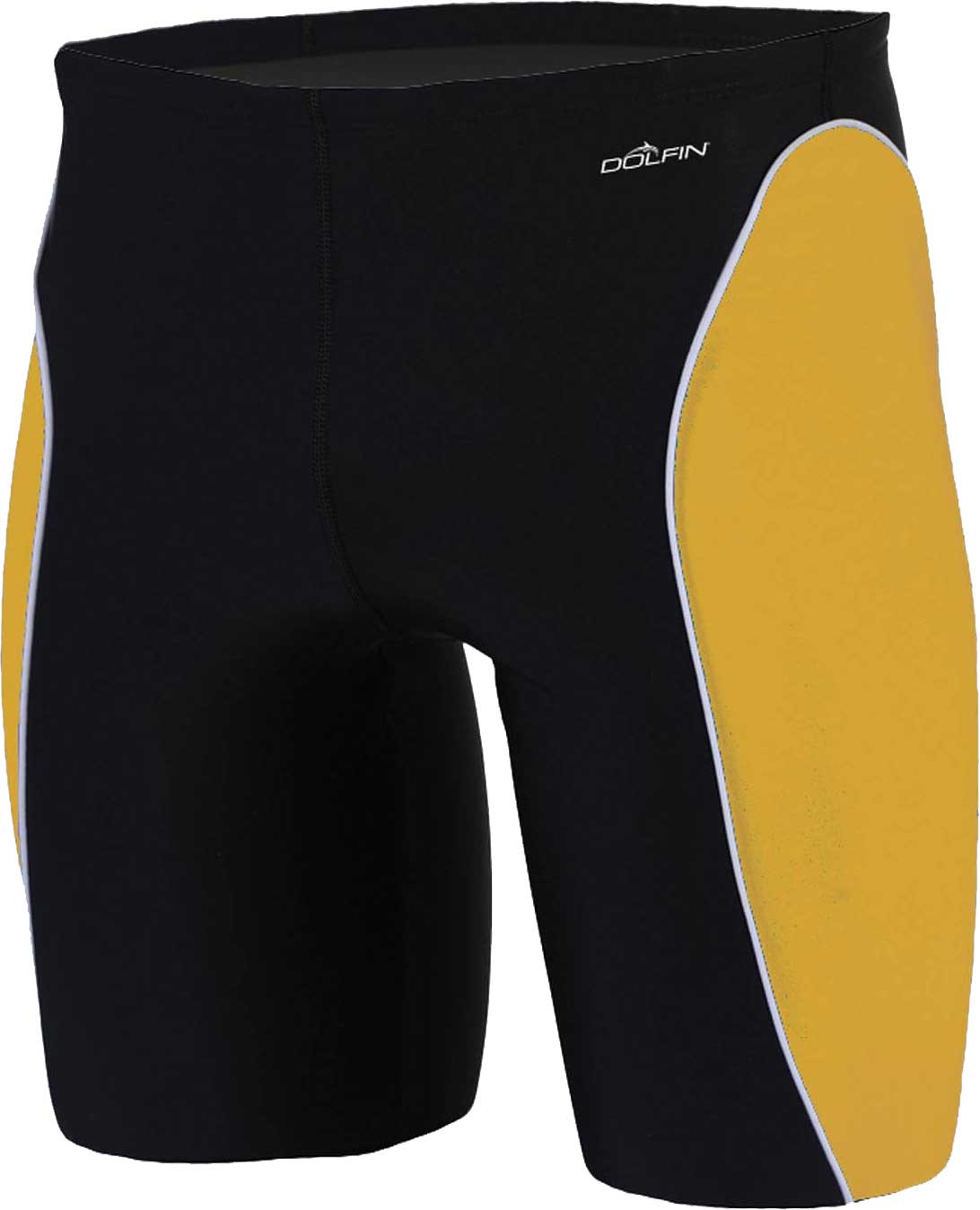 SkiPro Dolfin Men's Xtra Life Lycra Team Panel Jammer Swimsuit For Sale