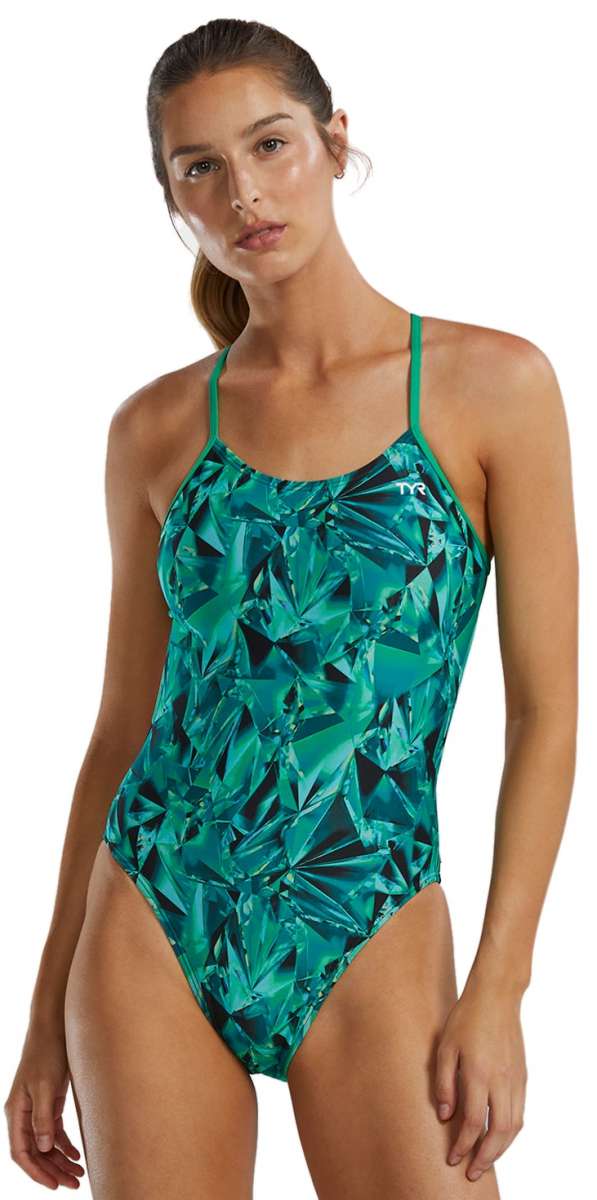 SkiPro TYR Women's Crystalized Cutout Swimsuit For Sale