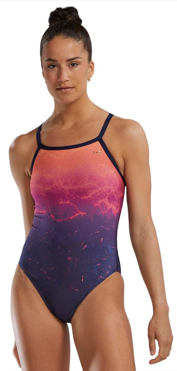 SkiPro TYR Women's Diamondfit Infrared Swimsuit For Sale