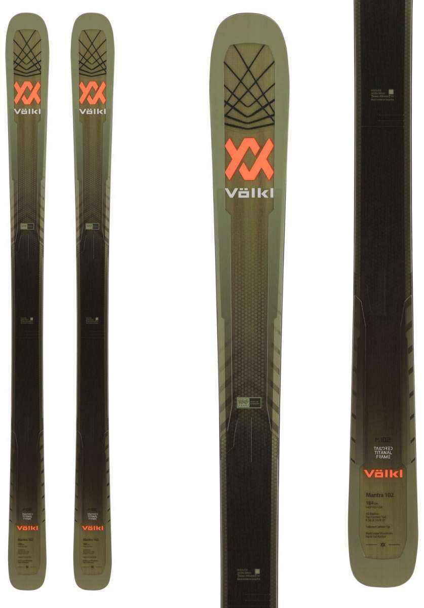 SkiPro Volkl Mantra 102 Skis 2024 For Sale